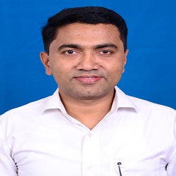 Photo of Doctor Pramod Sawant, Honourable Chief Minister of Goa